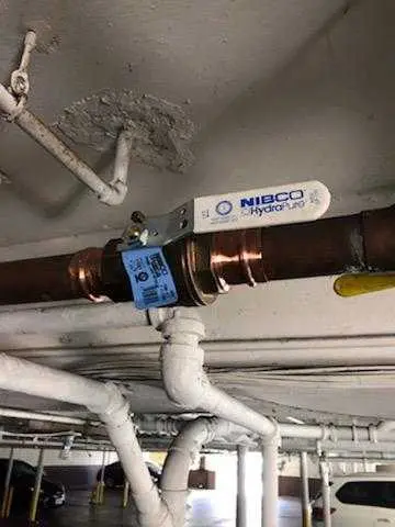 Copper pipe repair and valve work for Backflow Testing in Fate